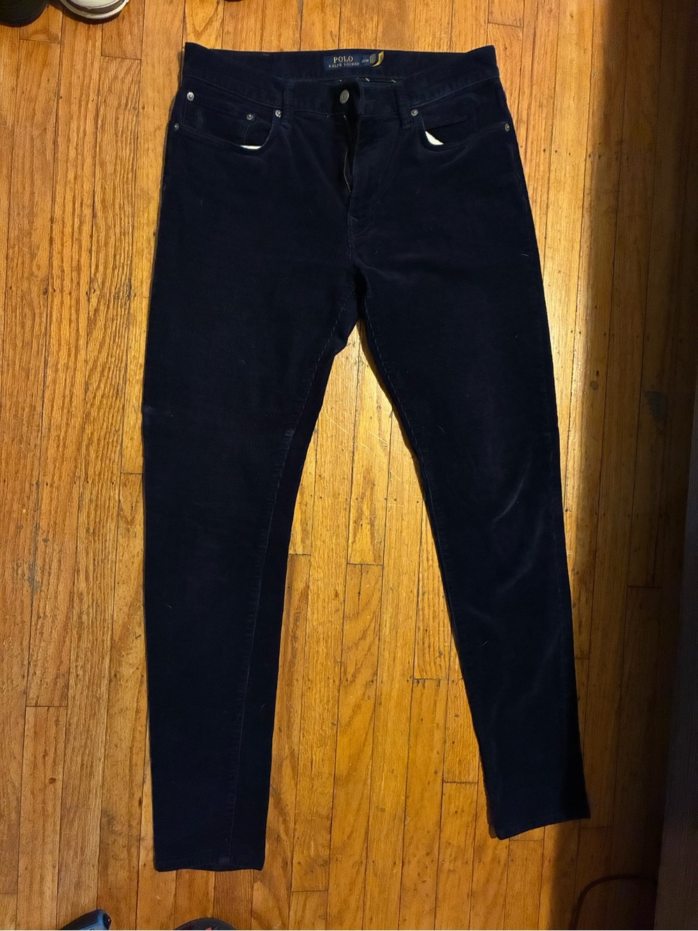 Ralph Lauren Men’s Dark Navy Corduroy Trousers